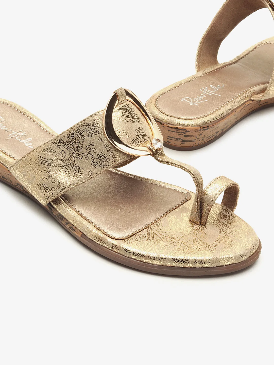 Hazel Leather Flats