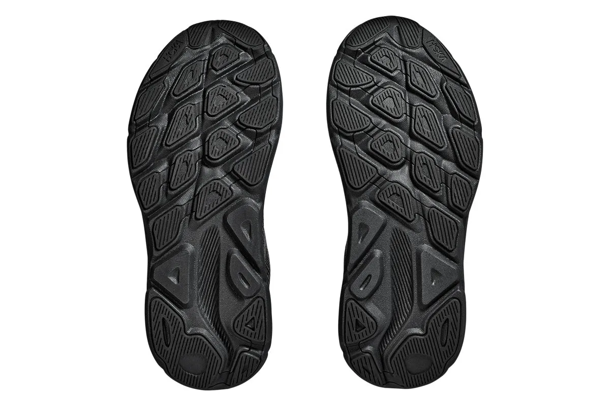 Hoka Clifton 9 B Black/Black Womens