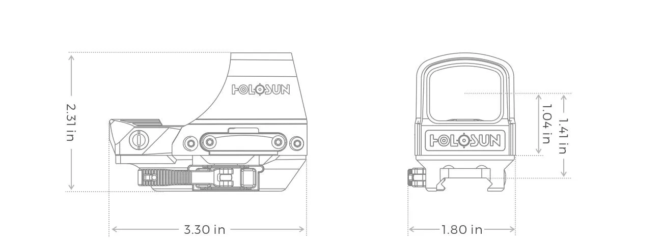 HOLOSUN HS510C & HM3X Combo