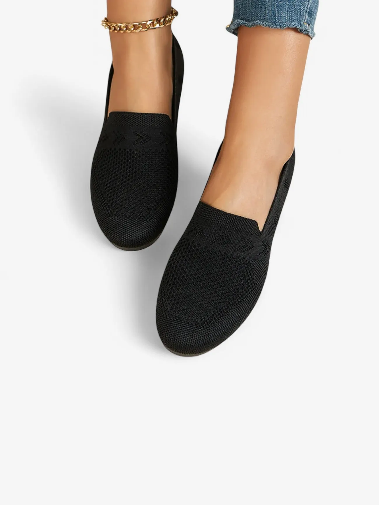 Jada | Women's Casual Breathable Slip On Walking Flats Loafers