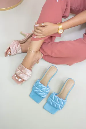 Jade Mule Heels