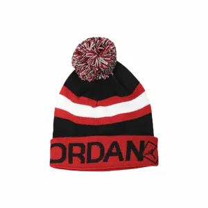 Jordan Go 2-3 Stripe Pom Beanie Hat