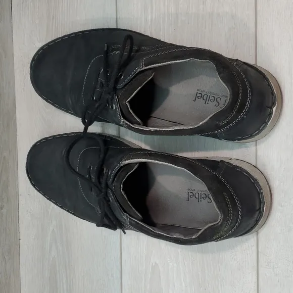 Josef Seibel Mens Ruben13 Plain Toe Leather Flats Sneakers boots shoes sz 14