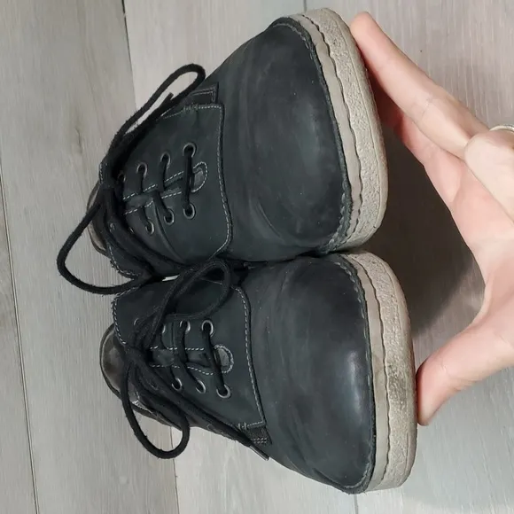 Josef Seibel Mens Ruben13 Plain Toe Leather Flats Sneakers boots shoes sz 14