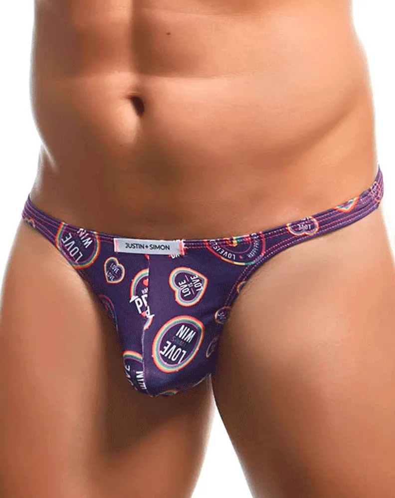 Justin simon Xsj03 Silky Sexy Thongs Pride