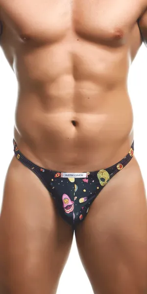 Justin simon Xsj03 Silky Sexy Thongs Psycodelic
