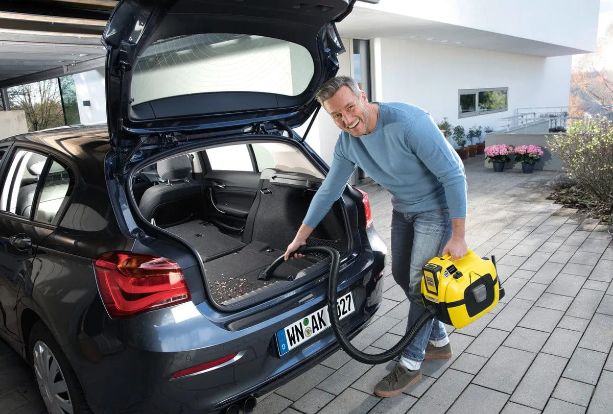 Karcher Battery Wet And Dry Vacuum Cleaner WD 1 Compact Battery Set 1.198-301.0