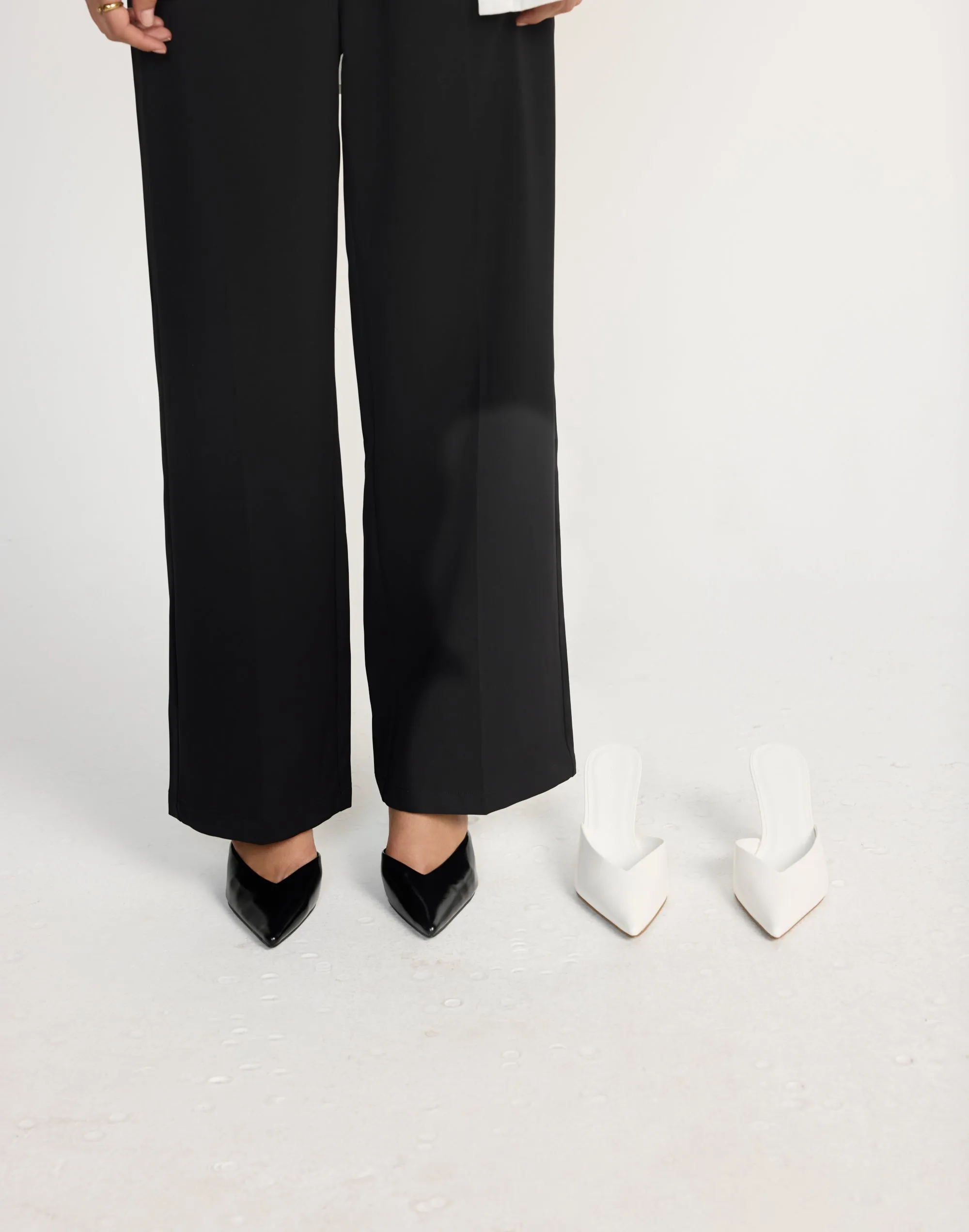 Karey Heels (Black Shine) - By Billini