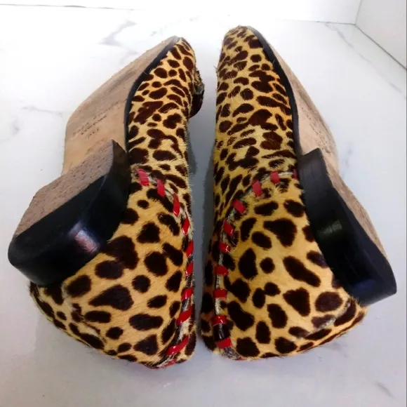 Kate Spade New York Sadie Calf Hair Leopard Flats Size 6