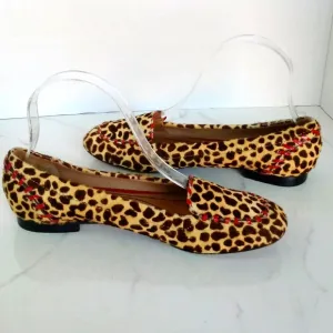 Kate Spade New York Sadie Calf Hair Leopard Flats Size 6
