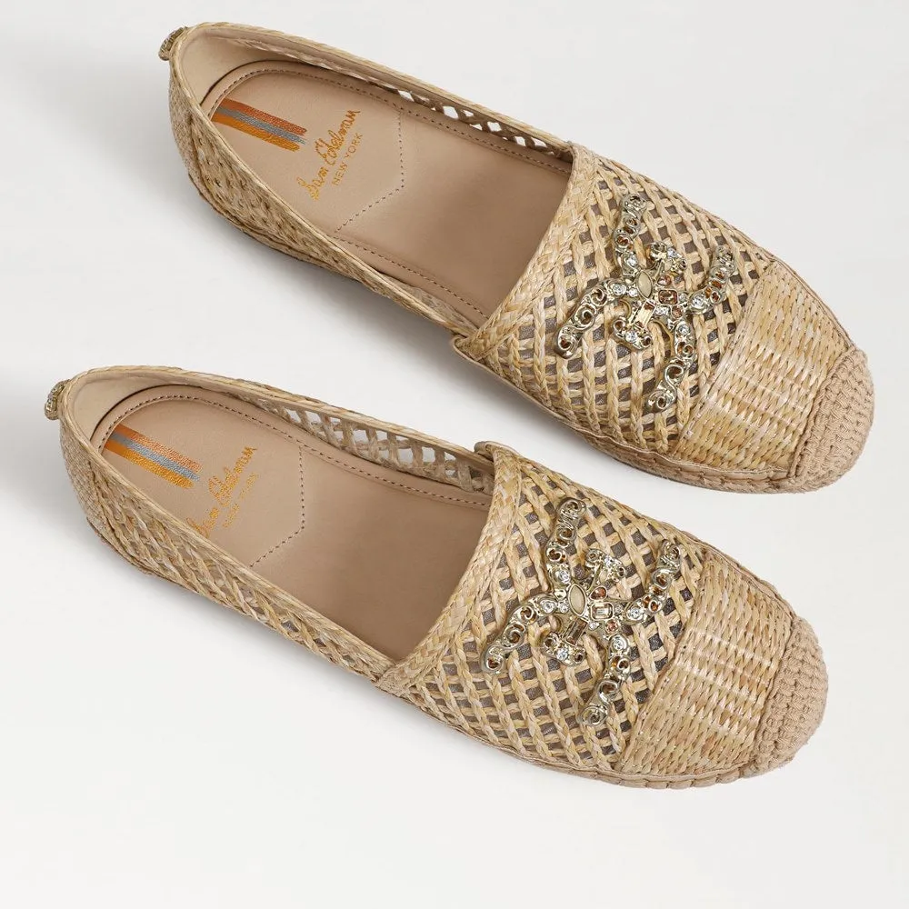 Khiara Raffia Espadrille Loafers