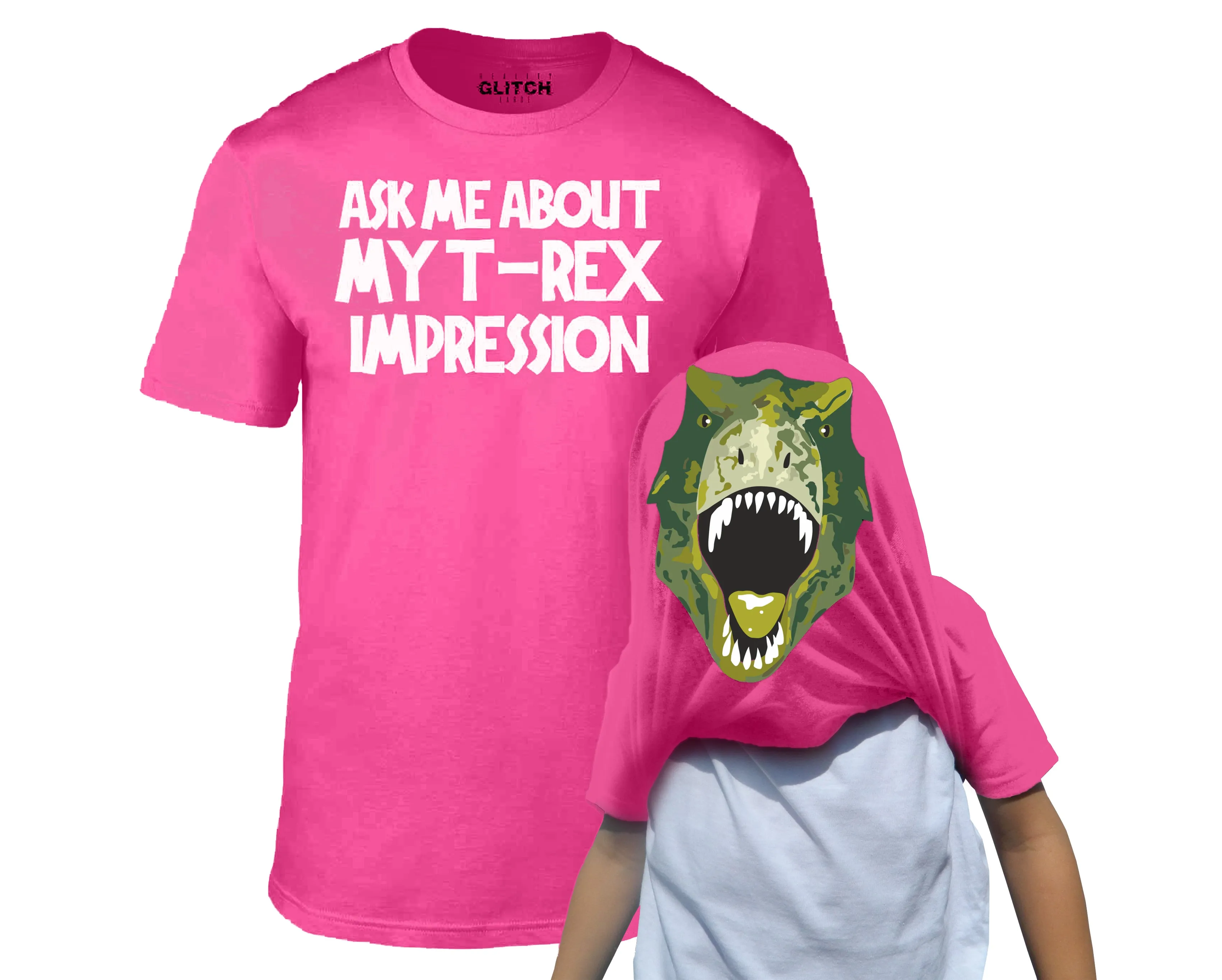 Kids Ask Me About My T-Rex Flip T-Shirt