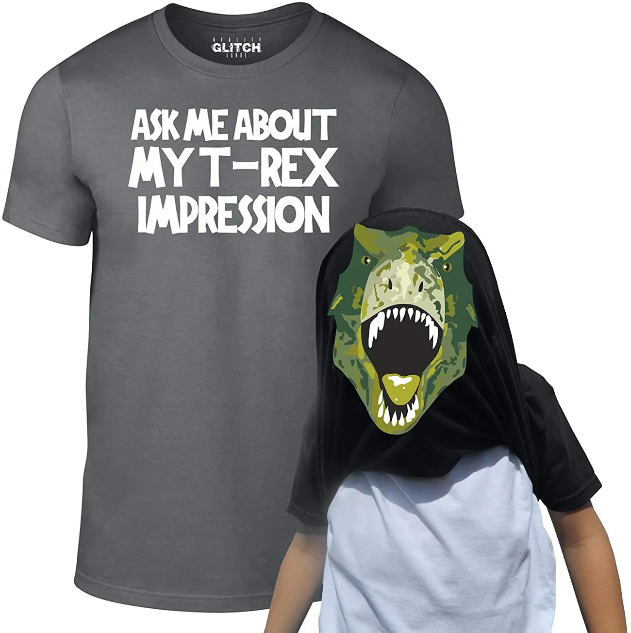 Kids Ask Me About My T-Rex Flip T-Shirt