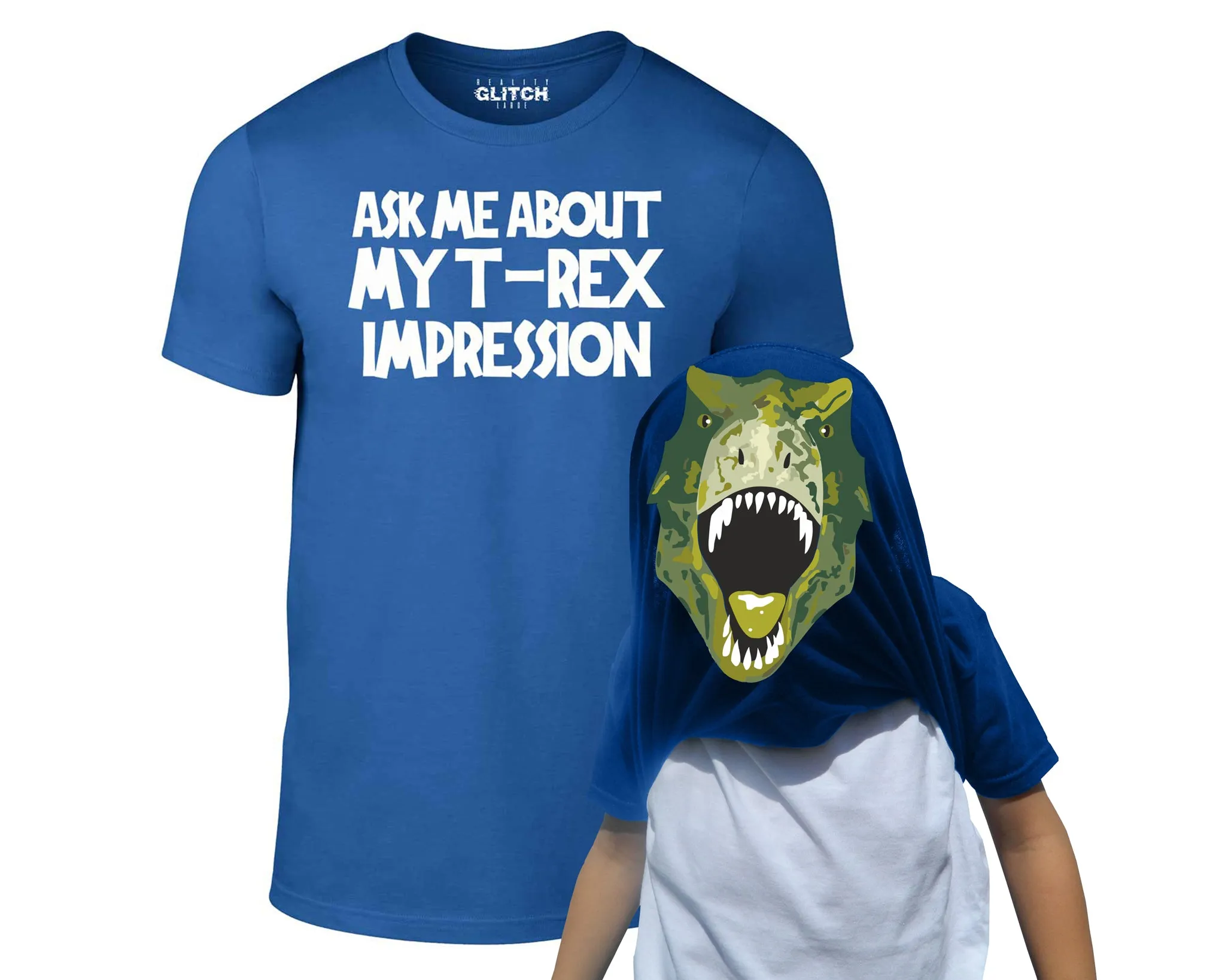Kids Ask Me About My T-Rex Flip T-Shirt