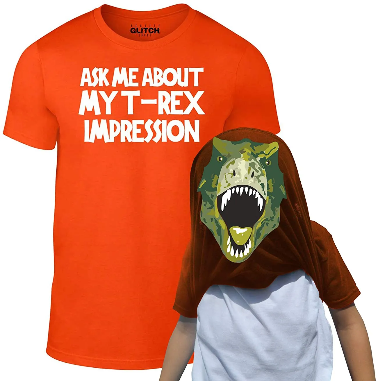 Kids Ask Me About My T-Rex Flip T-Shirt