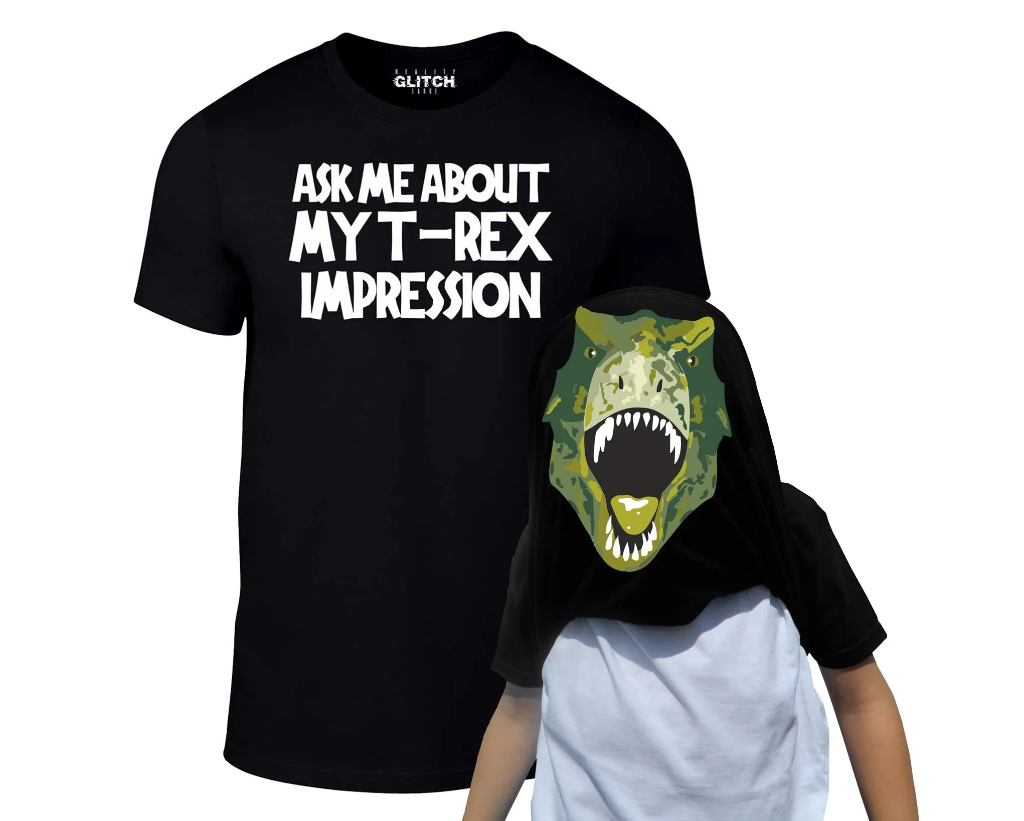 Kids Ask Me About My T-Rex Flip T-Shirt