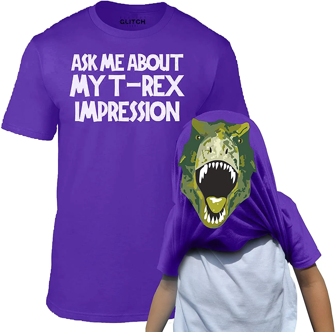 Kids Ask Me About My T-Rex Flip T-Shirt