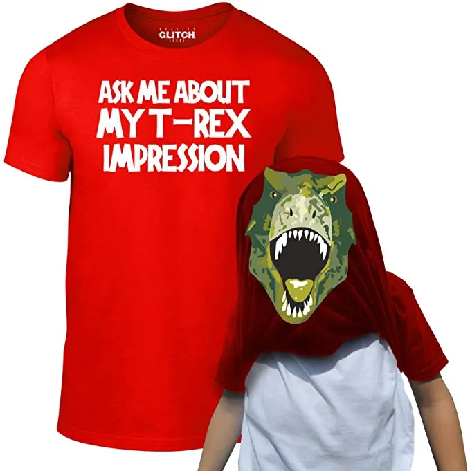 Kids Ask Me About My T-Rex Flip T-Shirt
