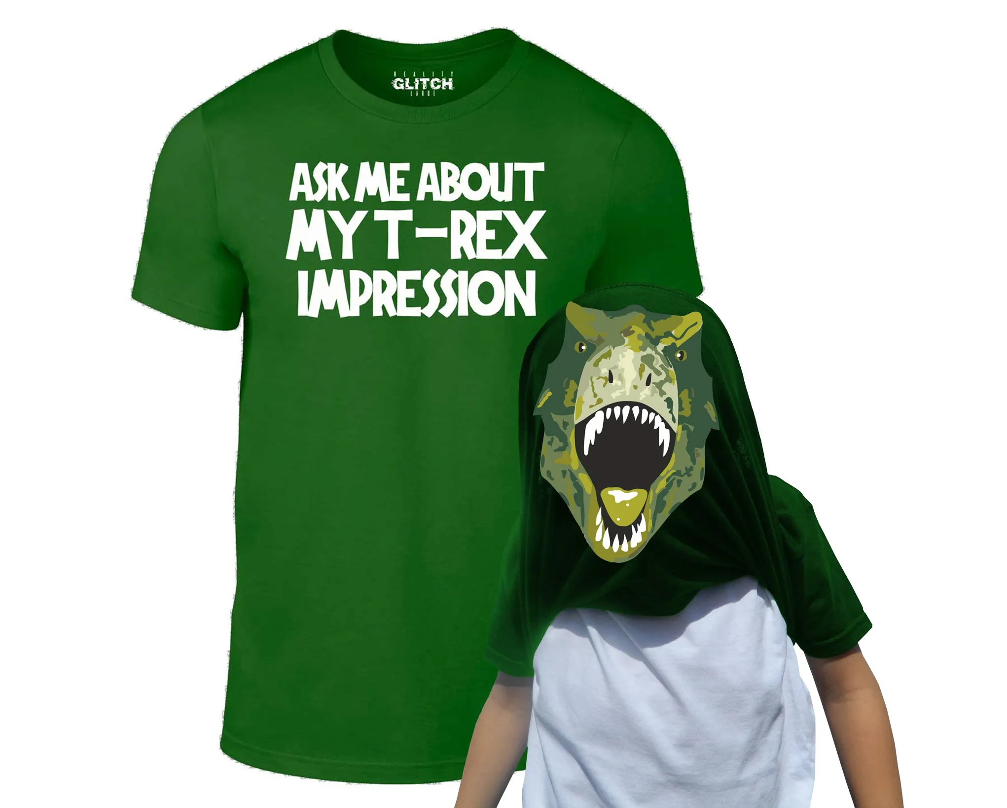 Kids Ask Me About My T-Rex Flip T-Shirt