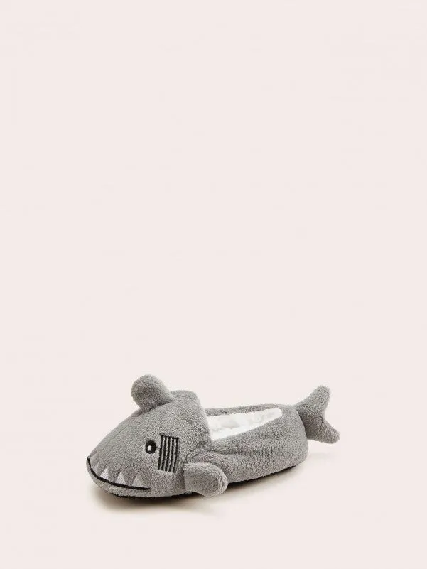 Kids Caroon Design Fluffy Slippers - FDs
