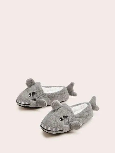 Kids Caroon Design Fluffy Slippers - FDs