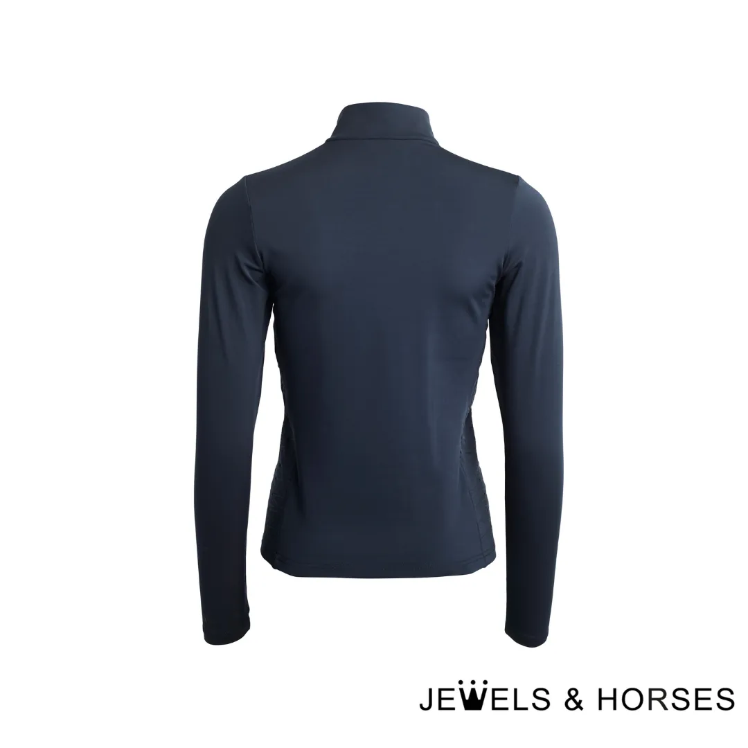 Kingsland KL Aisla Ladies 1/2 Zip Training Shirt - Navy