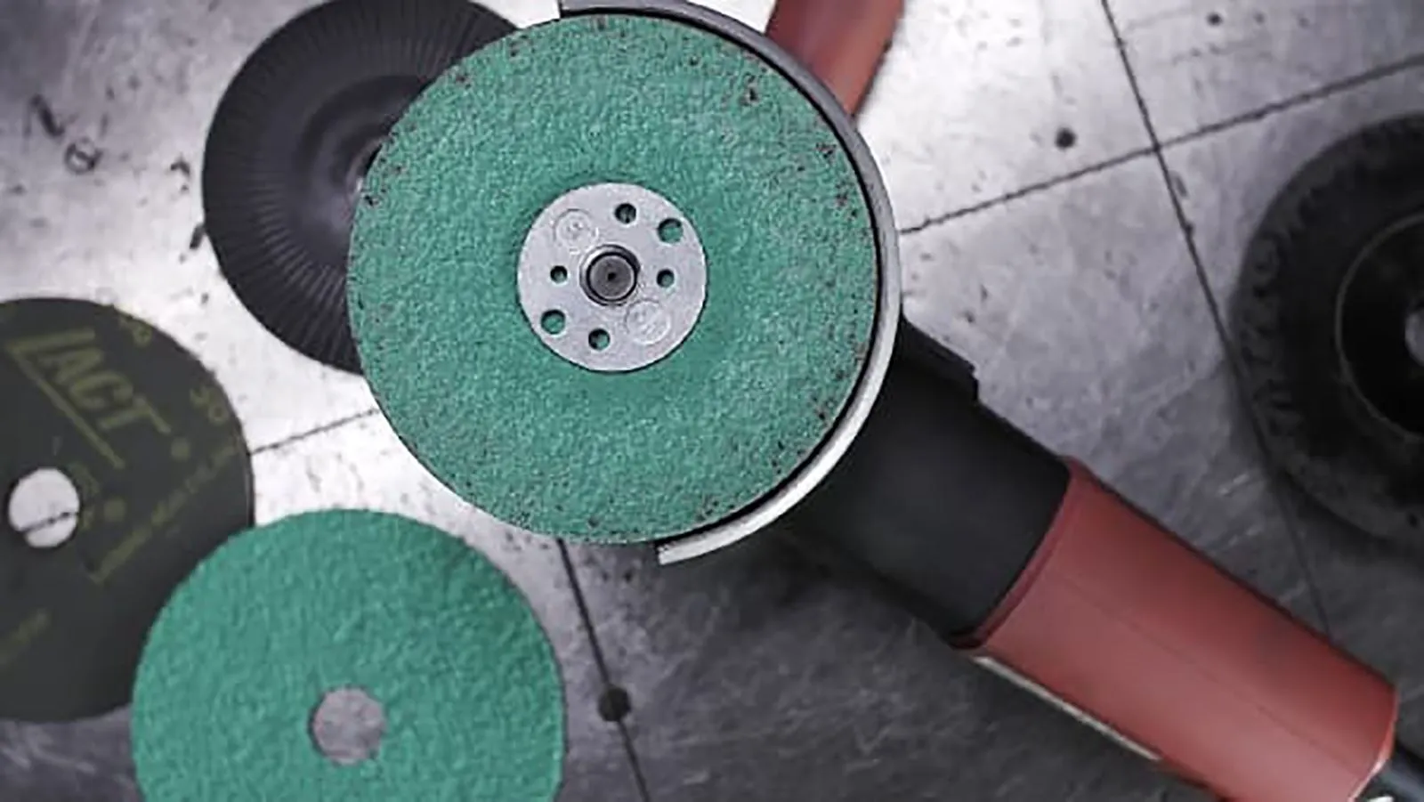 Klingspor Fibre Discs for Stainless Steel Angle Grinding 115mm Aluminium Oxide Grain FS966 ACT