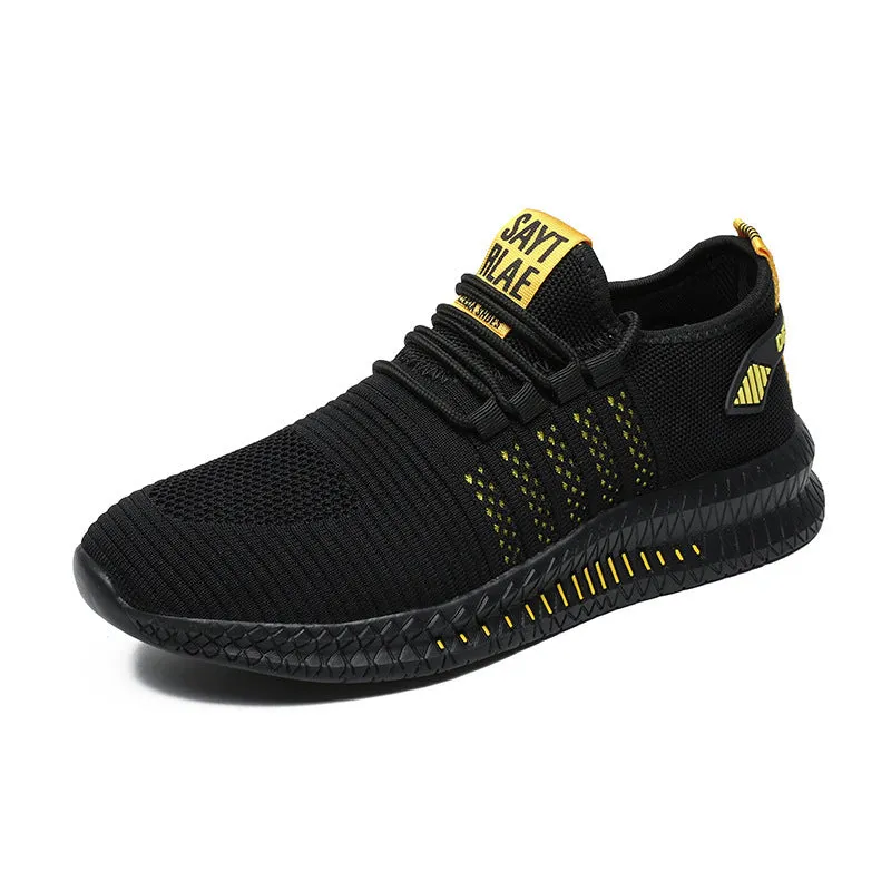Large Size Mesh Breathable Casual Shoes Men's Fashion Sneakers