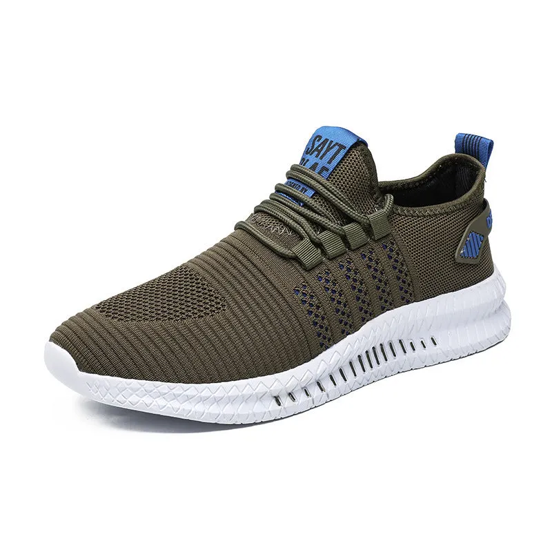 Large Size Mesh Breathable Casual Shoes Men's Fashion Sneakers