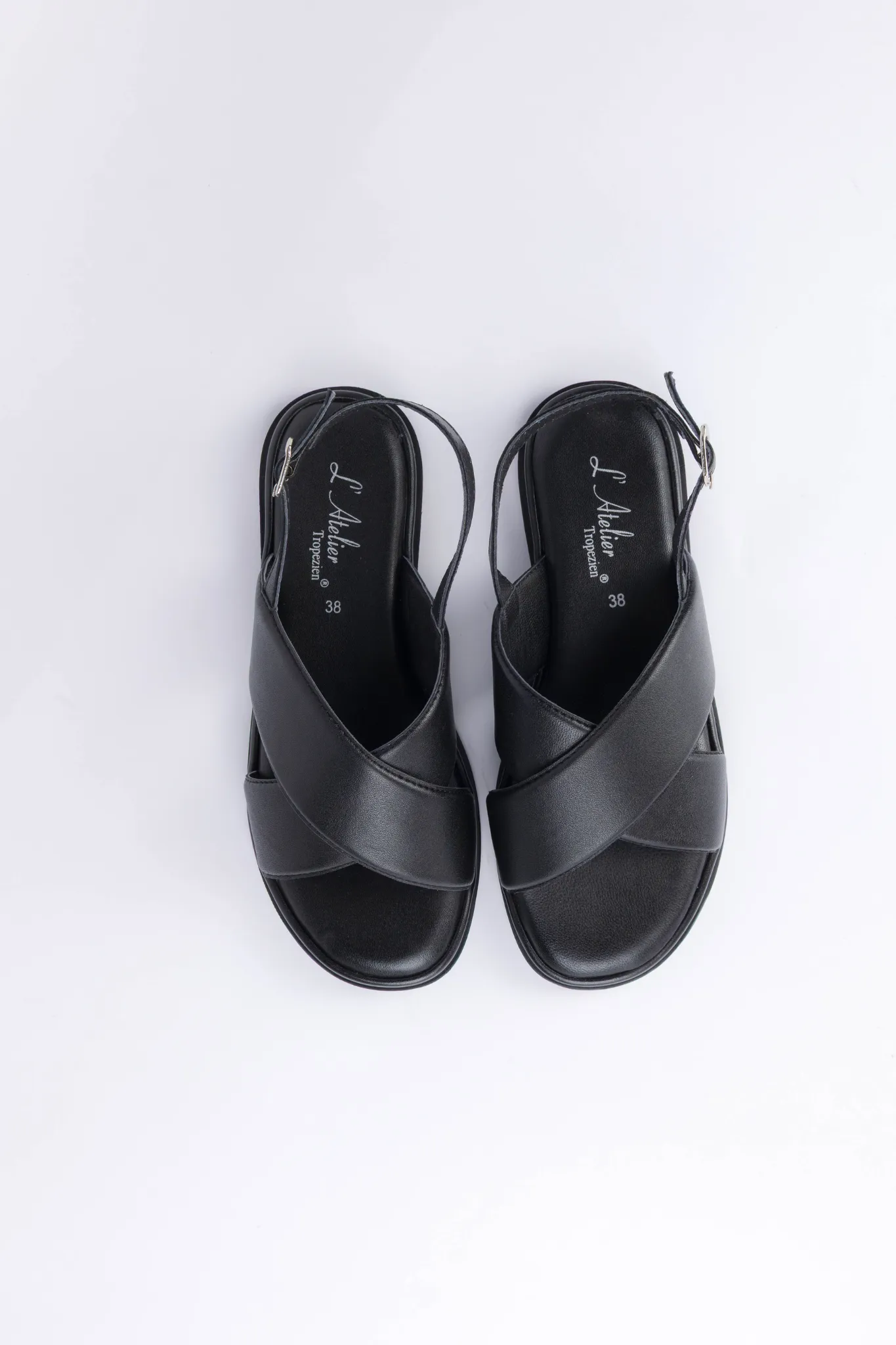 LAURA SANDALS - BLACK