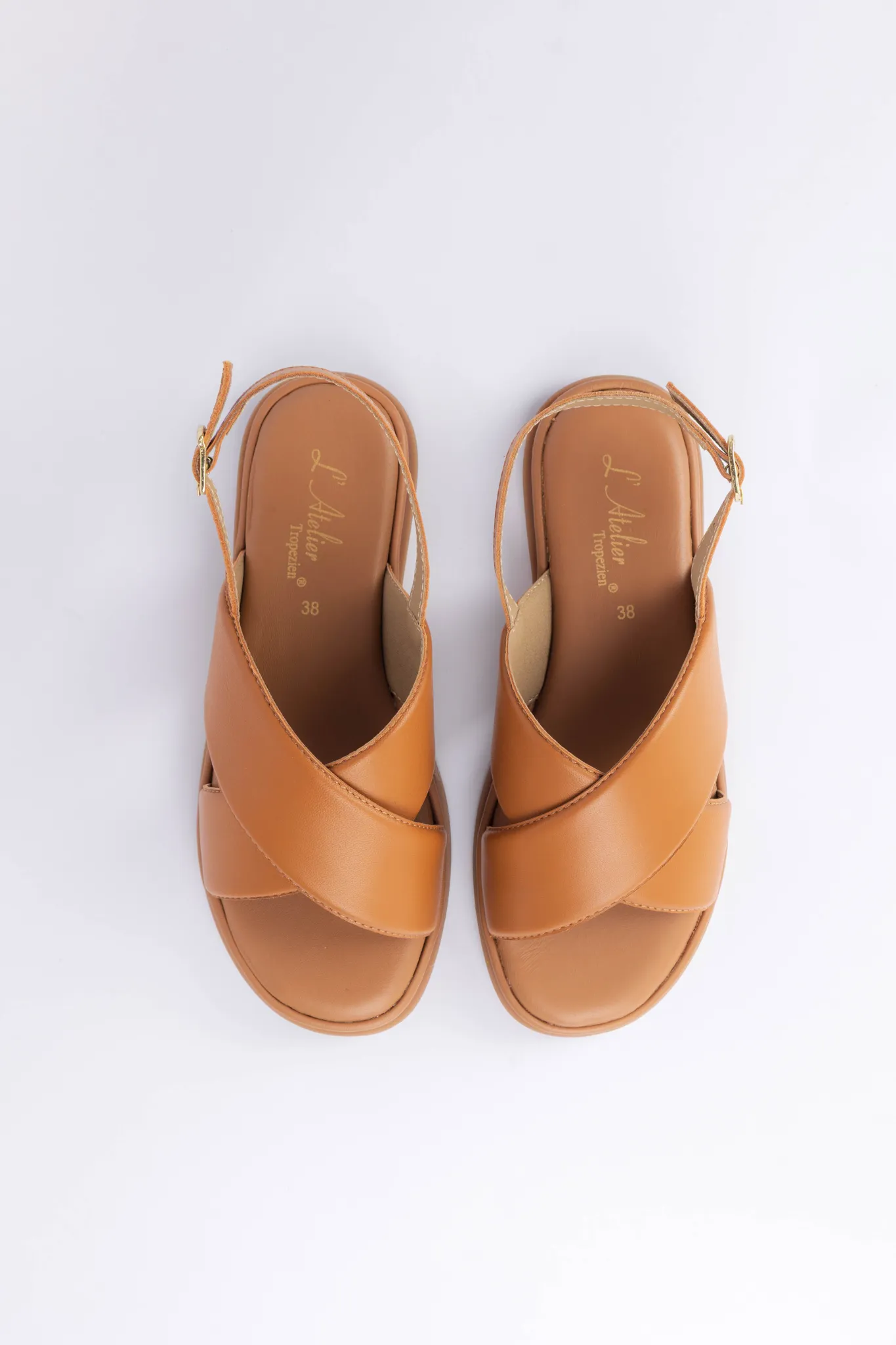 LAURA SANDALS - TAN