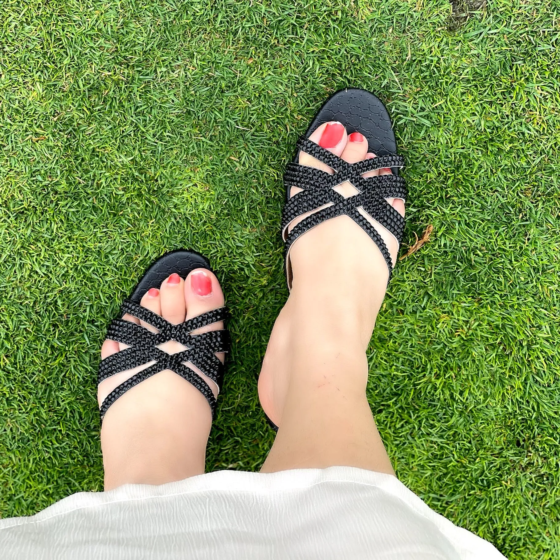 Layal Flats S87F - Black
