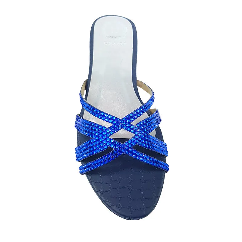 Layal Flats S87F - Blue