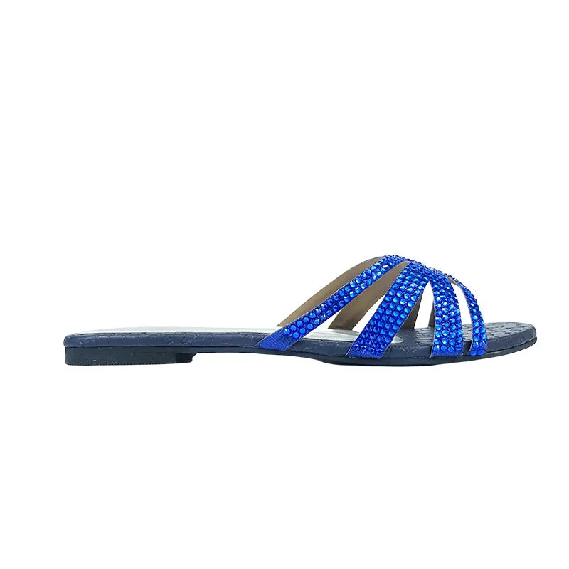 Layal Flats S87F - Blue
