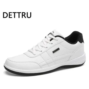 Leather Men's Shoes Luxury Trend Casual Shoes Men Sneakers Breathable
