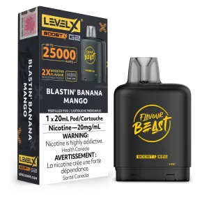 Level X Boost Flavour Beast - Blastin' Banana Mango