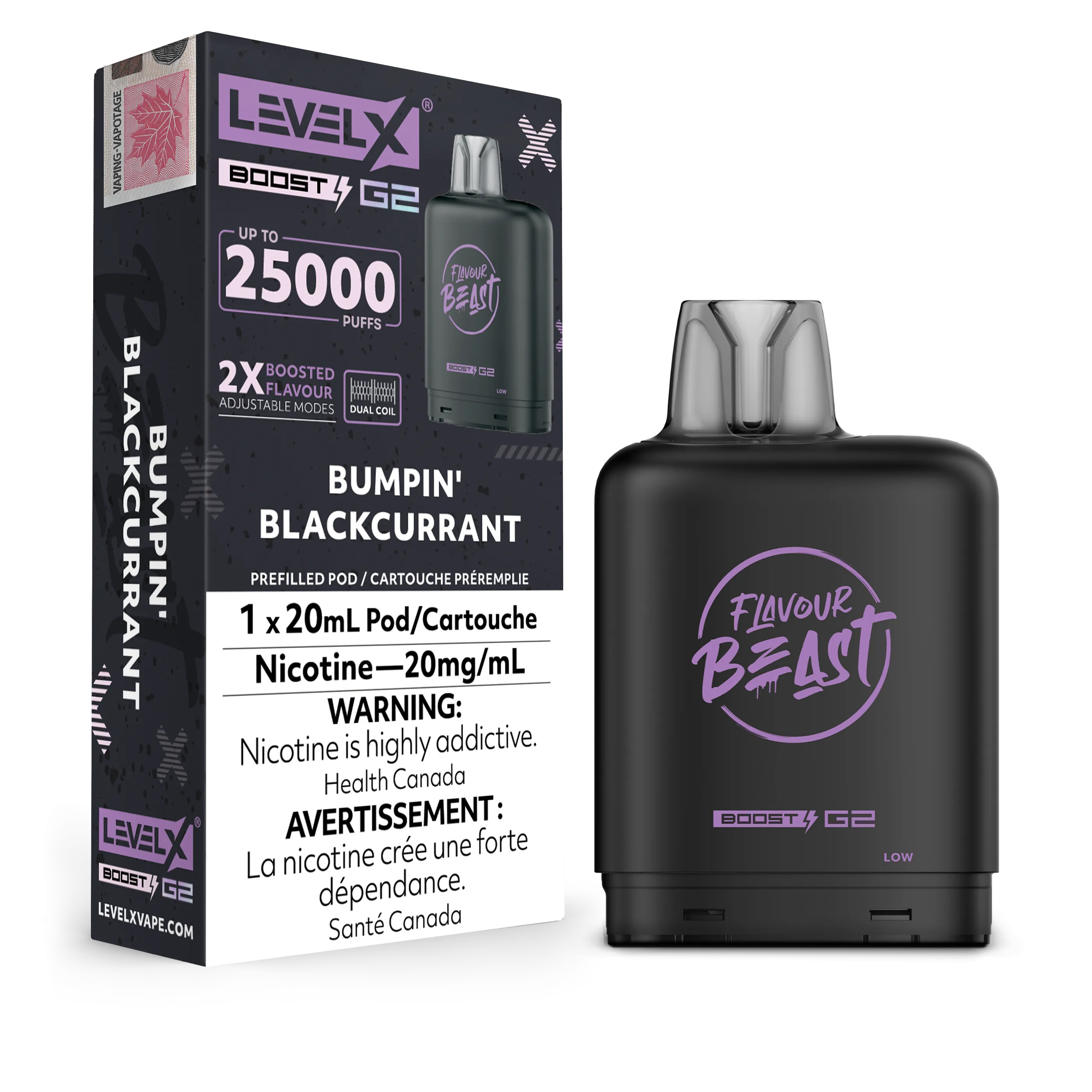 Level X Boost Flavour Beast - Bumpin' Blackcurrant