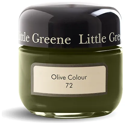 Little Greene Olive Paint 72