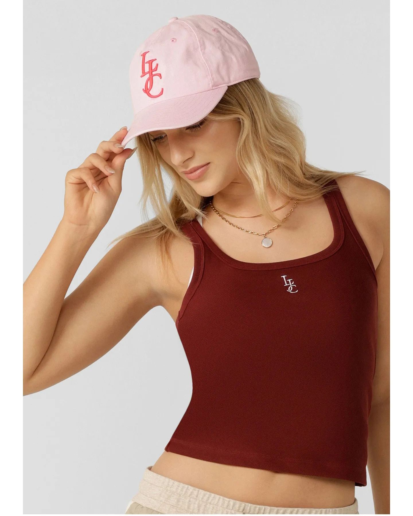 Lorna Jane LJC Dad Cap - Pale Pink