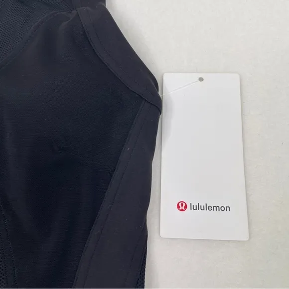 Lululemon Mesh Tank Top Black Size 2