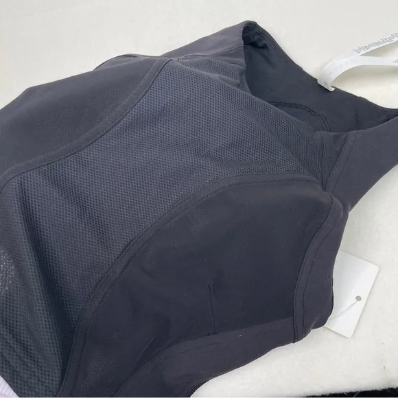 Lululemon Mesh Tank Top Black Size 2