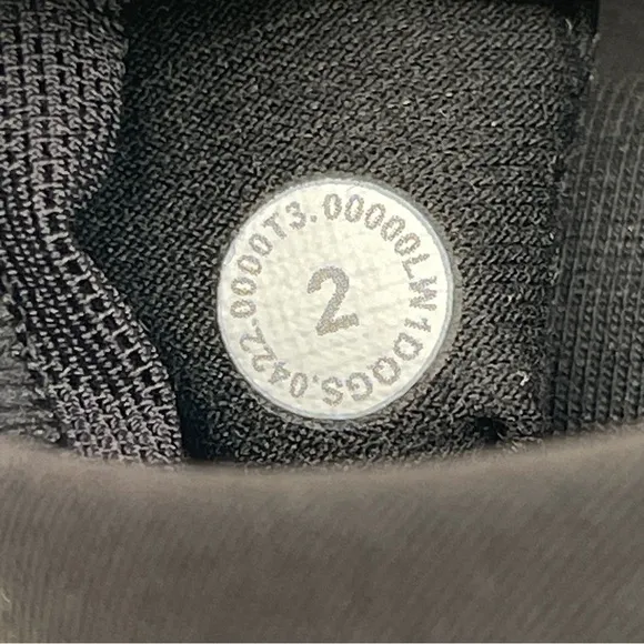 Lululemon Mesh Tank Top Black Size 2
