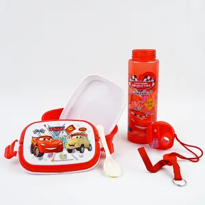 Lunch Box WIth Water Bottle (Pack Of 2)