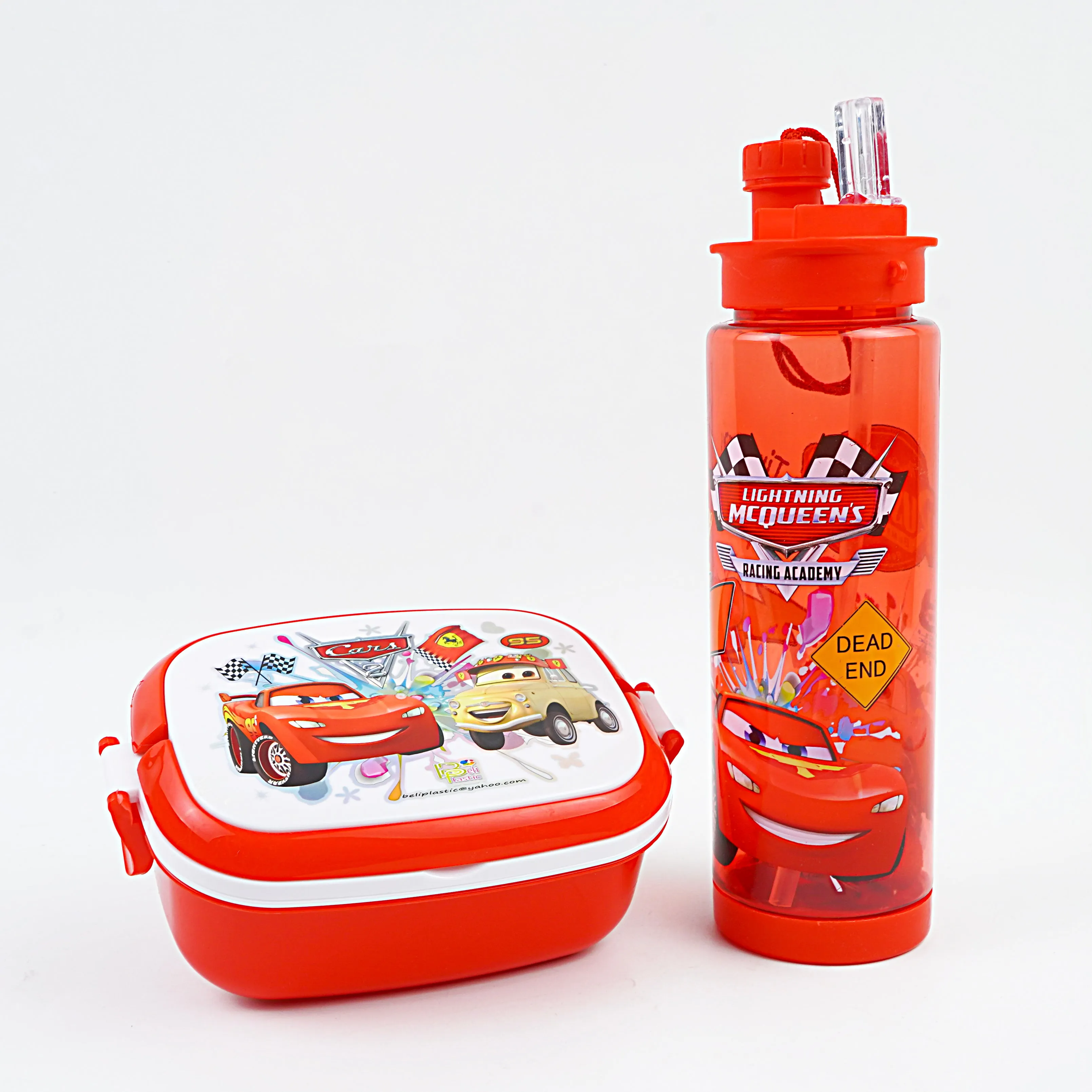 Lunch Box WIth Water Bottle (Pack Of 2)