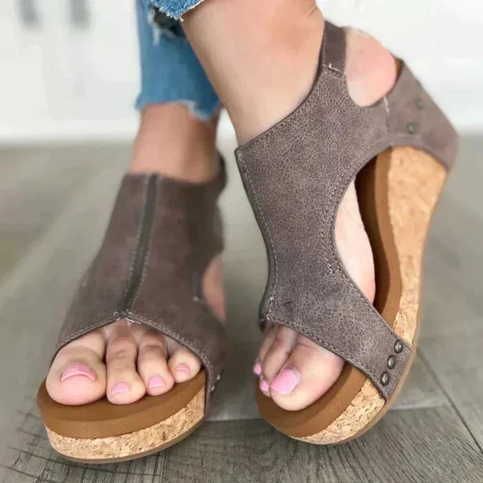 Madeline© - Stylish Wedge Sandals