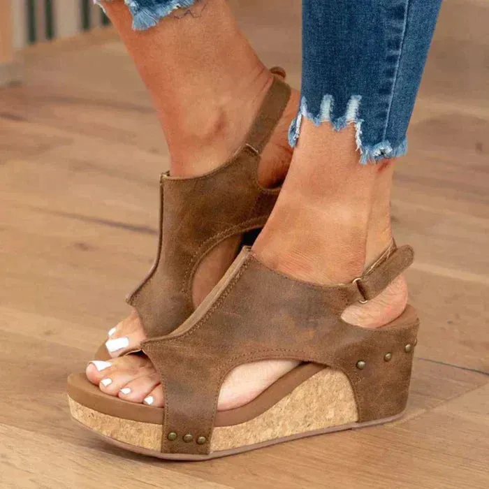 Madeline© - Stylish Wedge Sandals