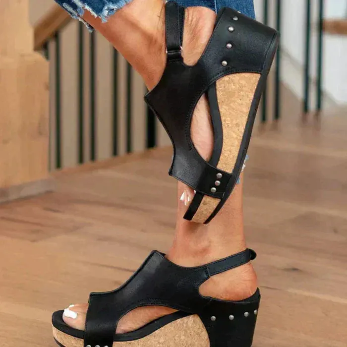 Madeline© - Stylish Wedge Sandals