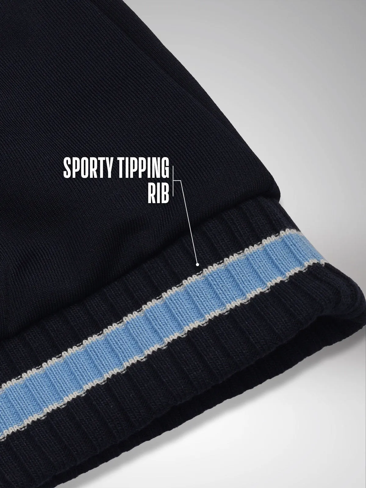 Manchester City: Varsity Jacket - Navy