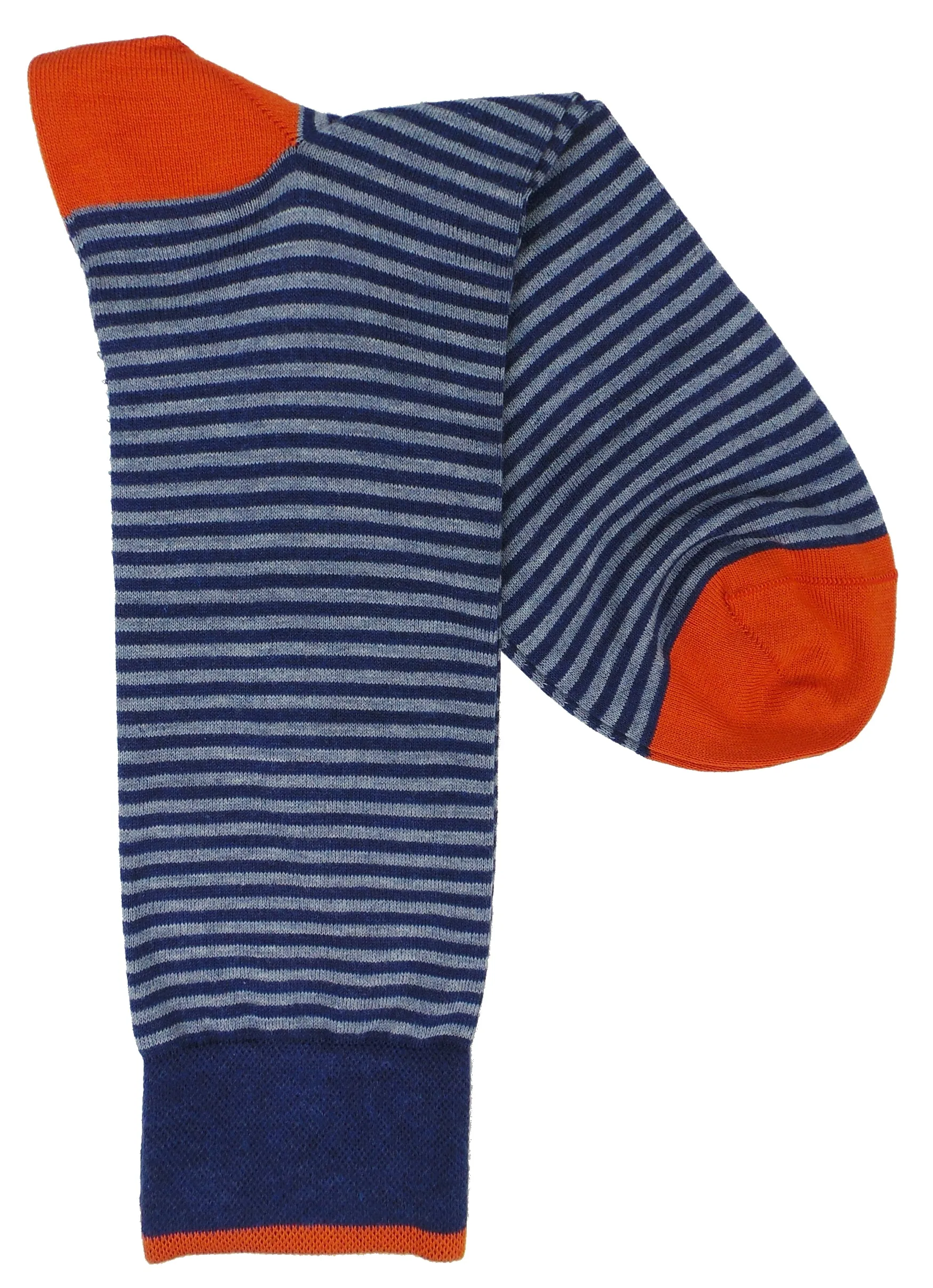 Marcoliani 3231 Pima Cotton Palio Stripe Dress Socks