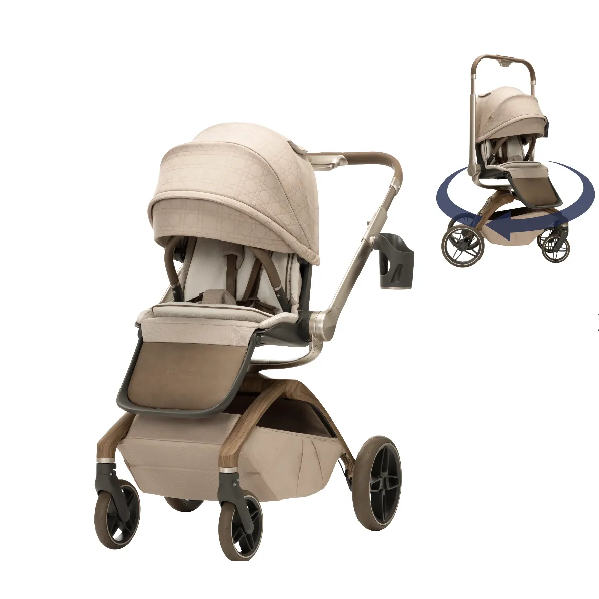 Maxi-Cosi Tana 360° Rotating Modular Stroller - Natural Heritage